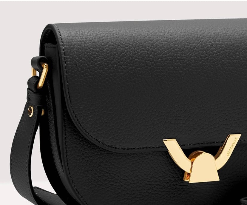 Coccinelle Sophisticated Crossbody Bag Italian Leather - ShalayeFashion
