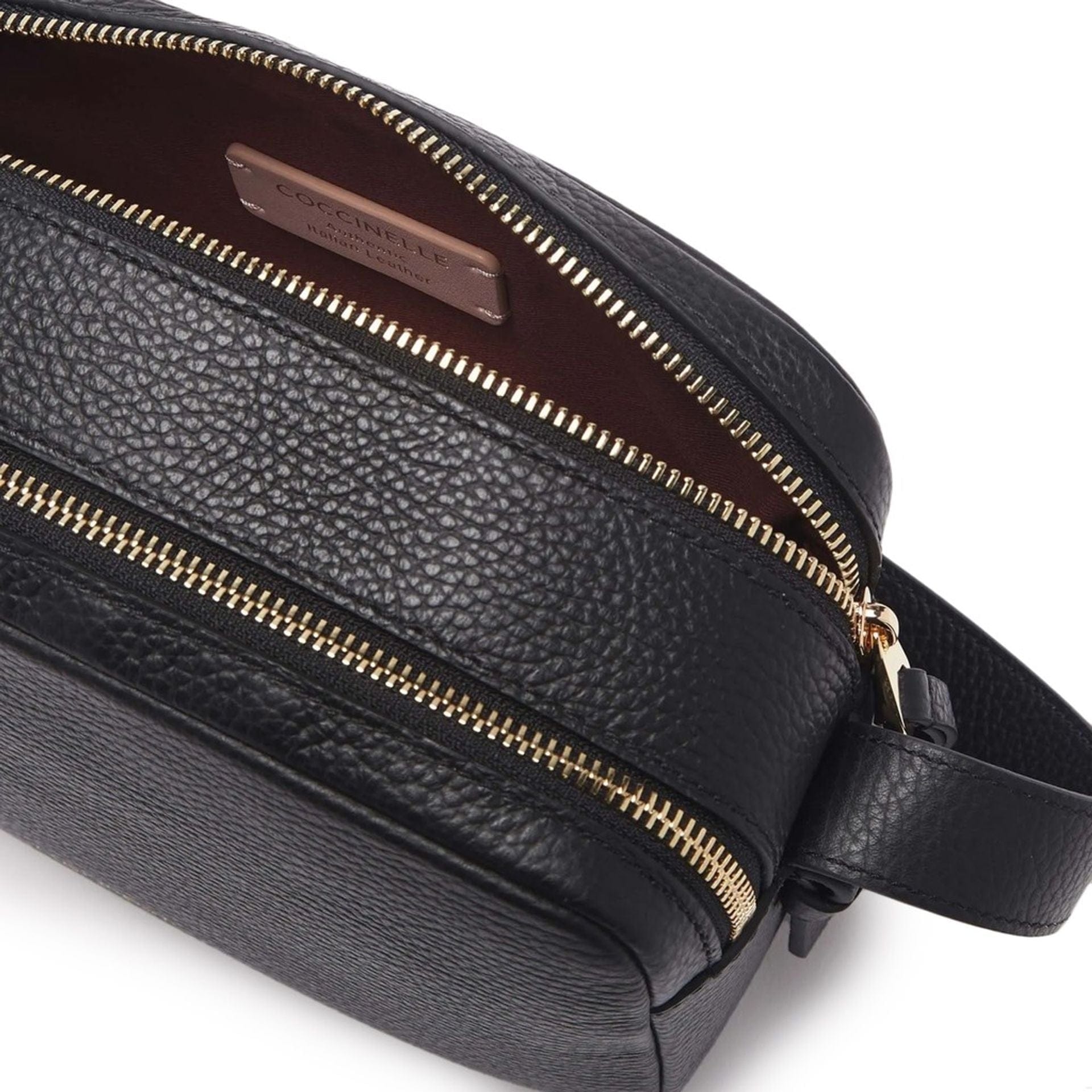 Coccinelle Sophisticated Crossbody Bag Italian Leather - ShalayeFashion