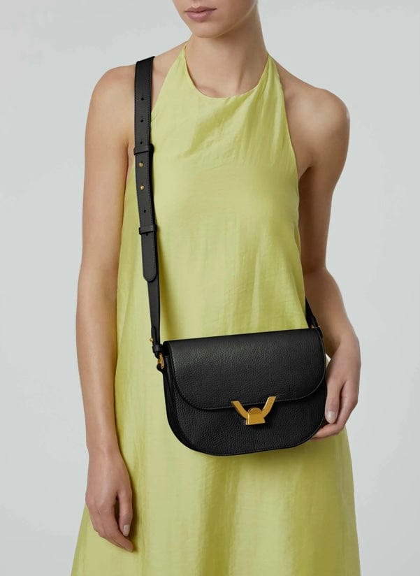 Coccinelle Sophisticated Crossbody Bag Italian Leather - ShalayeFashion