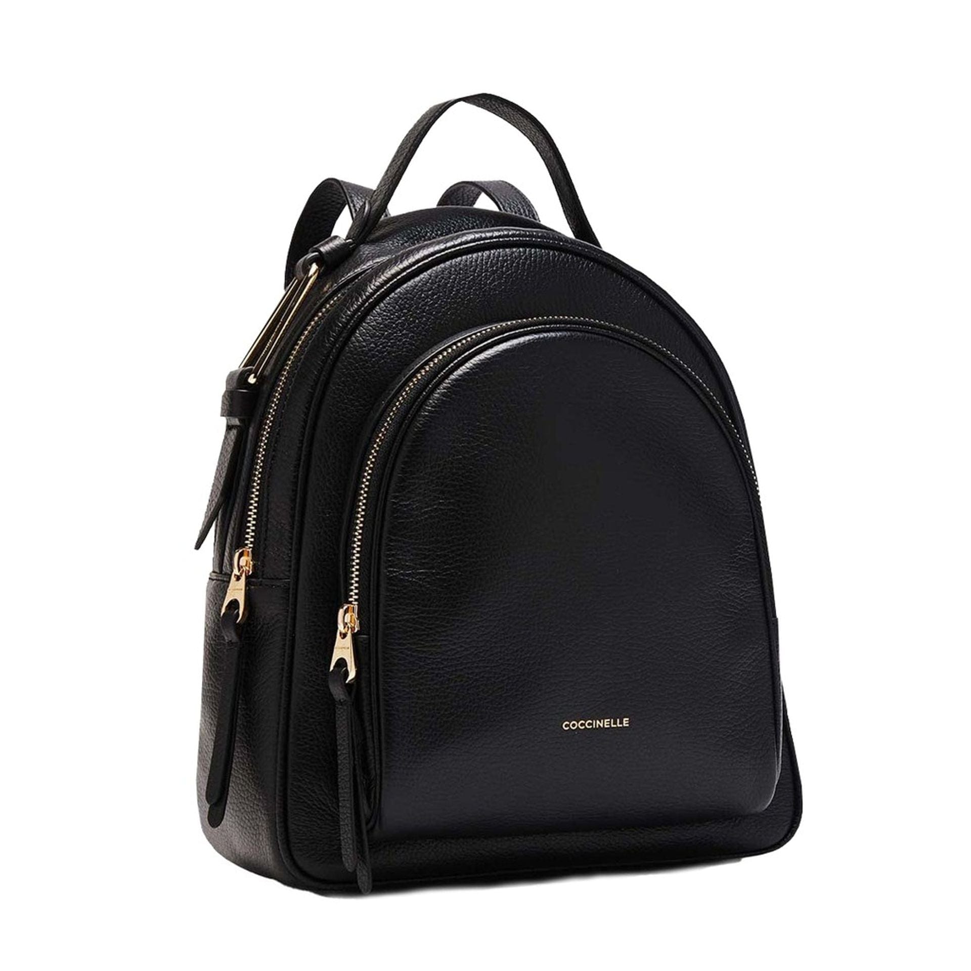Coccinelle Women’s Black Leather Bag - ShalayeFashion