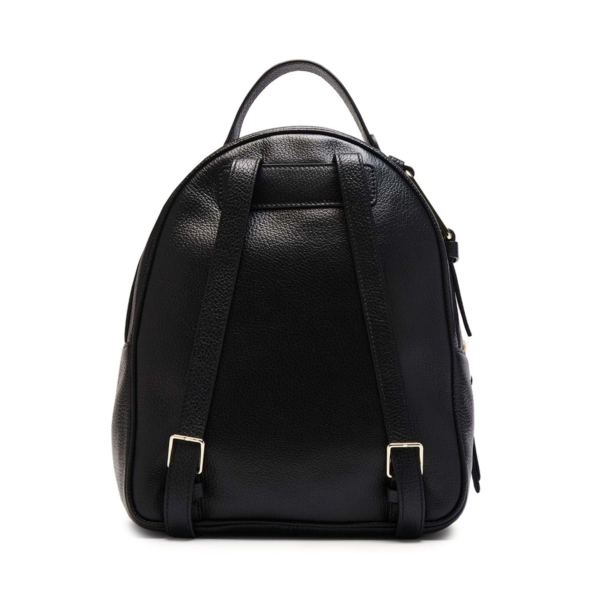 Coccinelle Women’s Black Leather Bag - ShalayeFashion