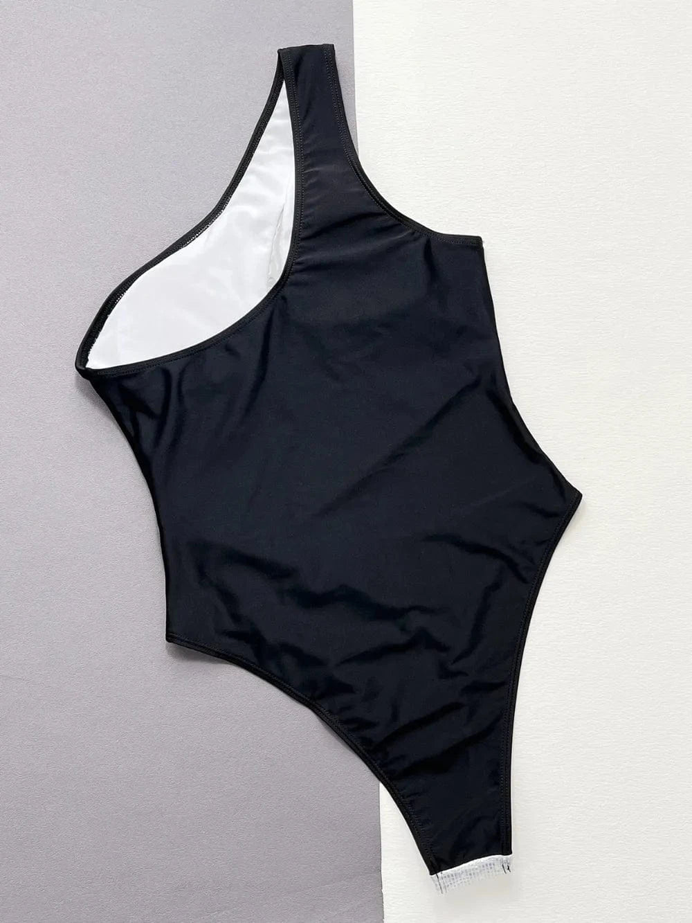 Contrast Panel One - Piece Swimsuit - ShalayeFashion