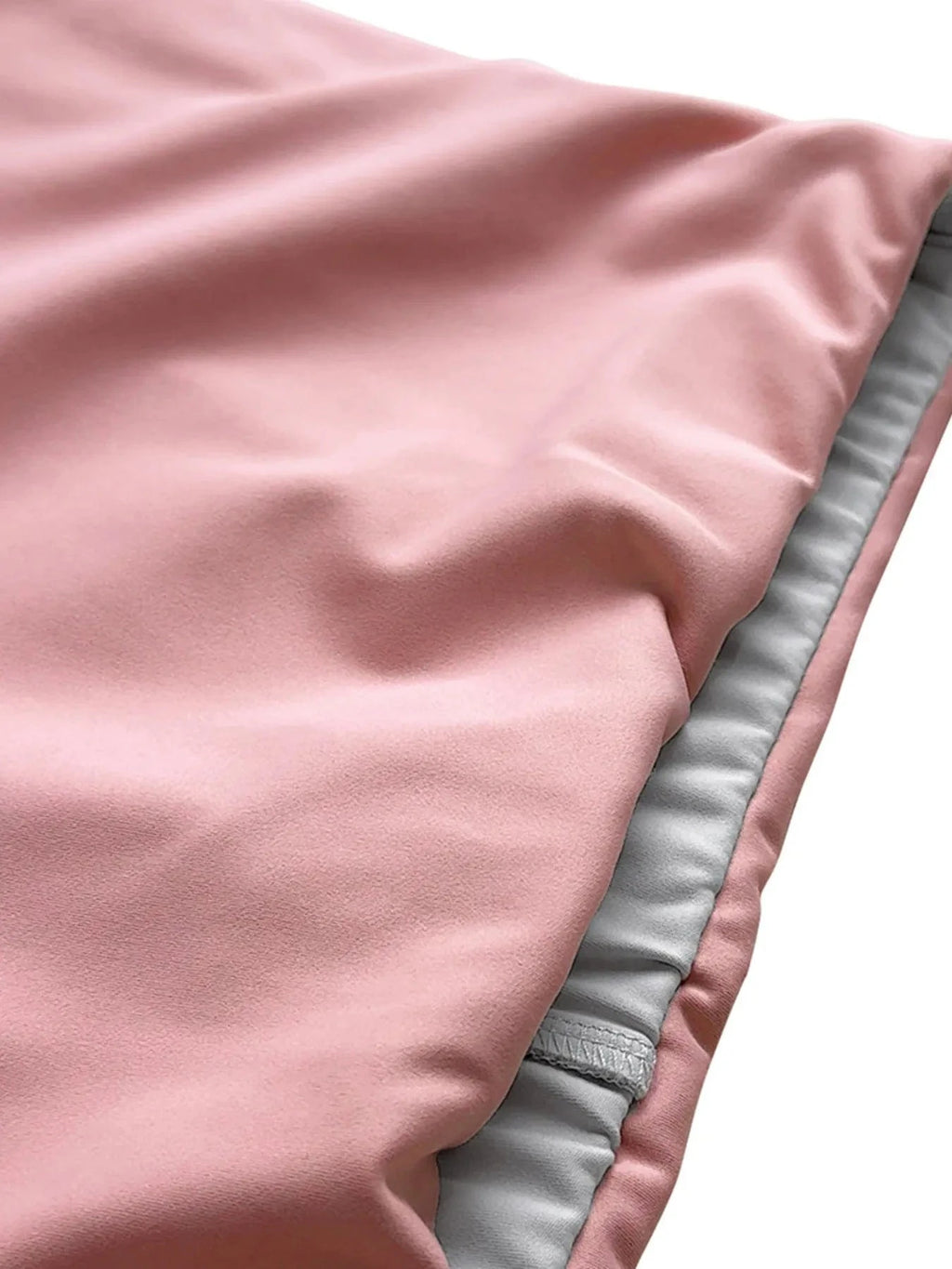 Contrast Trim Tank and Pants Active Set - ShalayeFashion