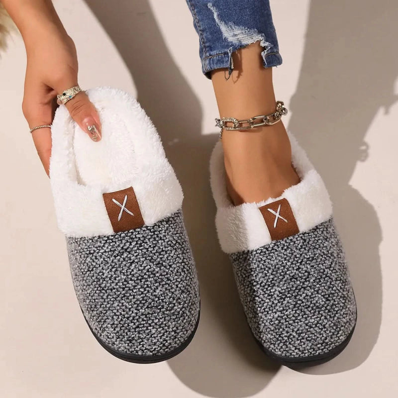 Cozy Fleece - Lined Slippers - ShalayeFashion