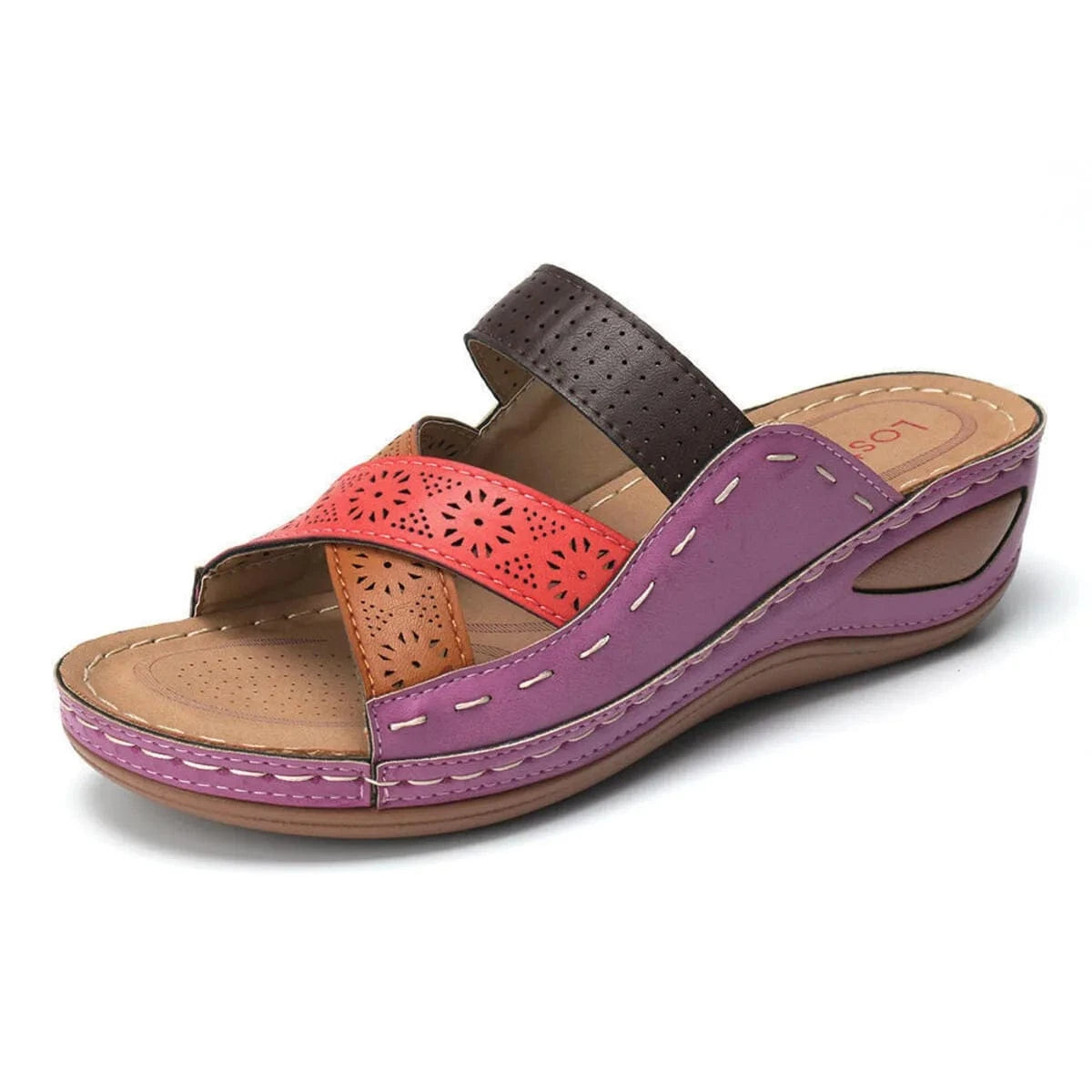 Crisscross Casual Wedge Sandals - ShalayeFashion