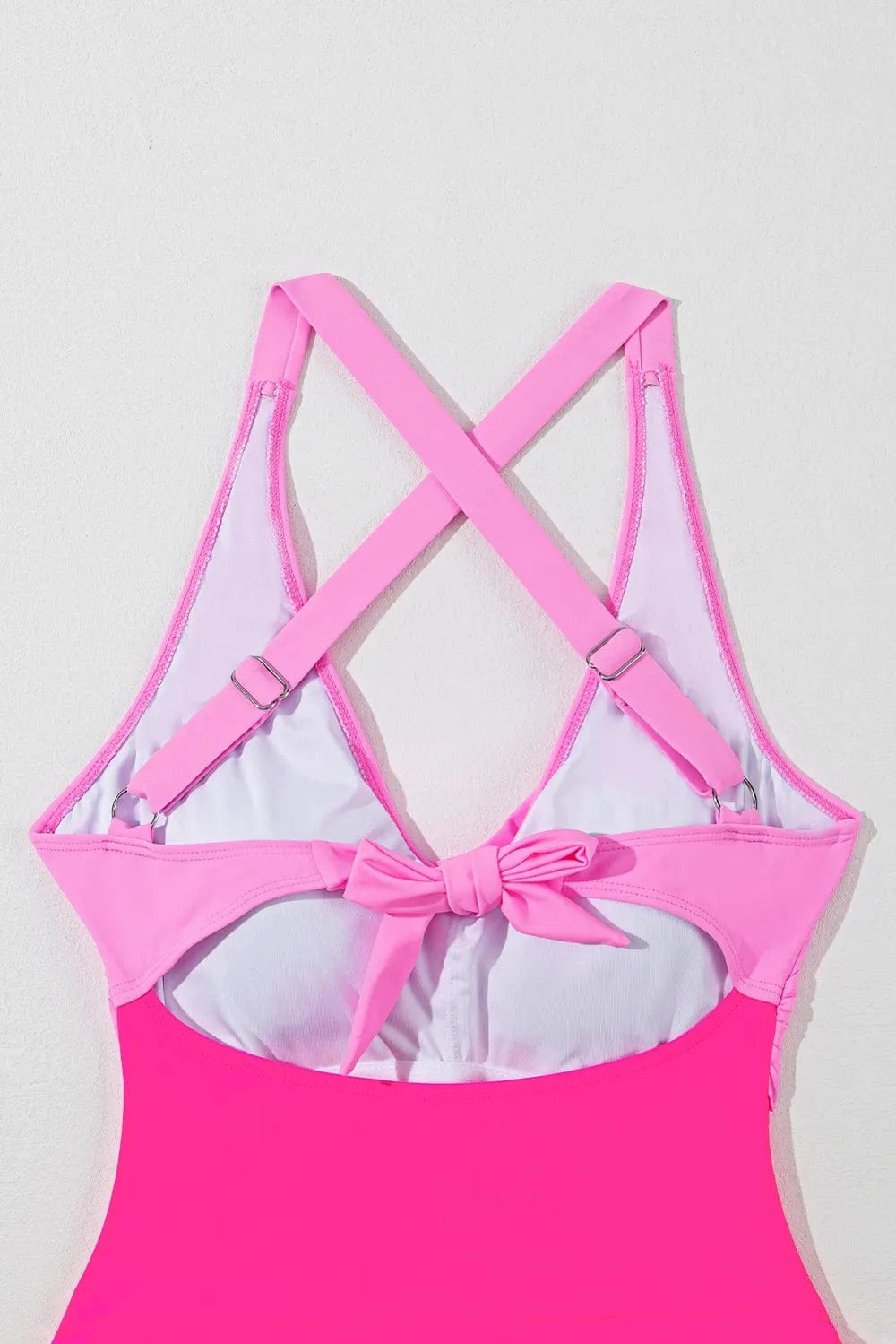 Crisscross V - Neck One - Piece Swimwear - ShalayeFashion