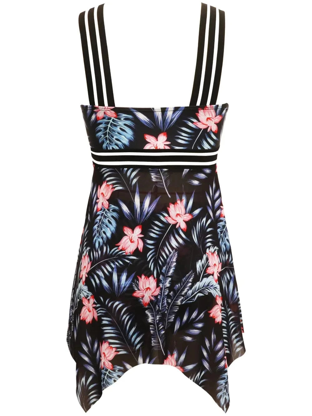 Cutout Printed Two - Piece Swim Set - ShalayeFashion