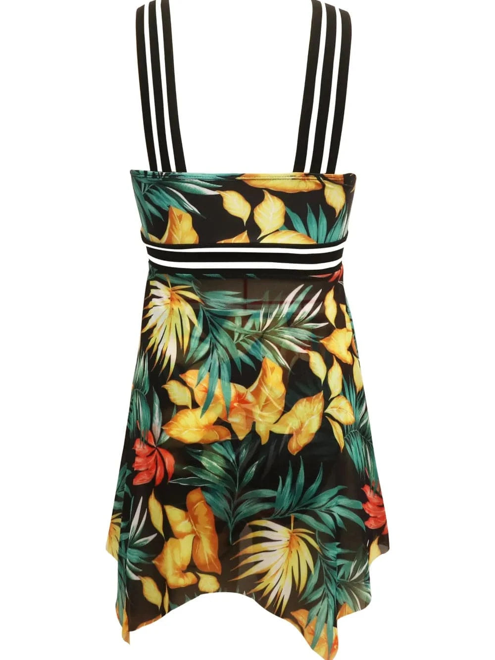 Cutout Printed Two - Piece Swim Set - ShalayeFashion