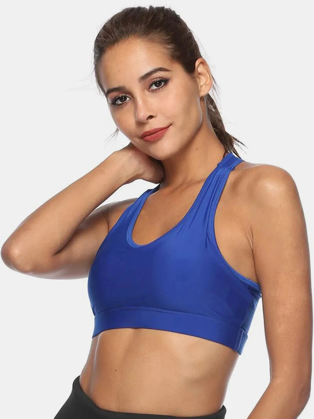 Cutout Scoop Neck Active Tank - ShalayeFashion