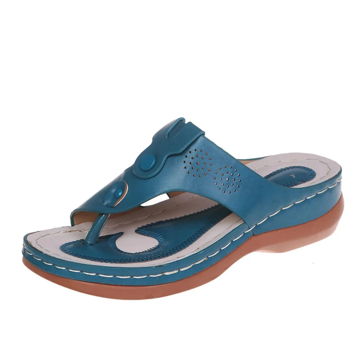 Cutout Wedge Sandals - ShalayeFashion