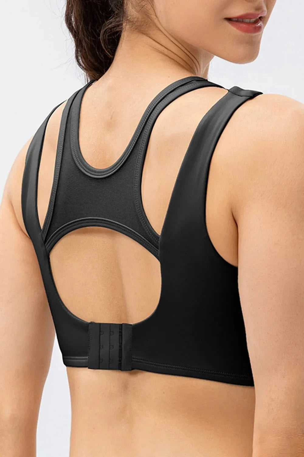 Cutout Wide Strap Active Tank - ShalayeFashion