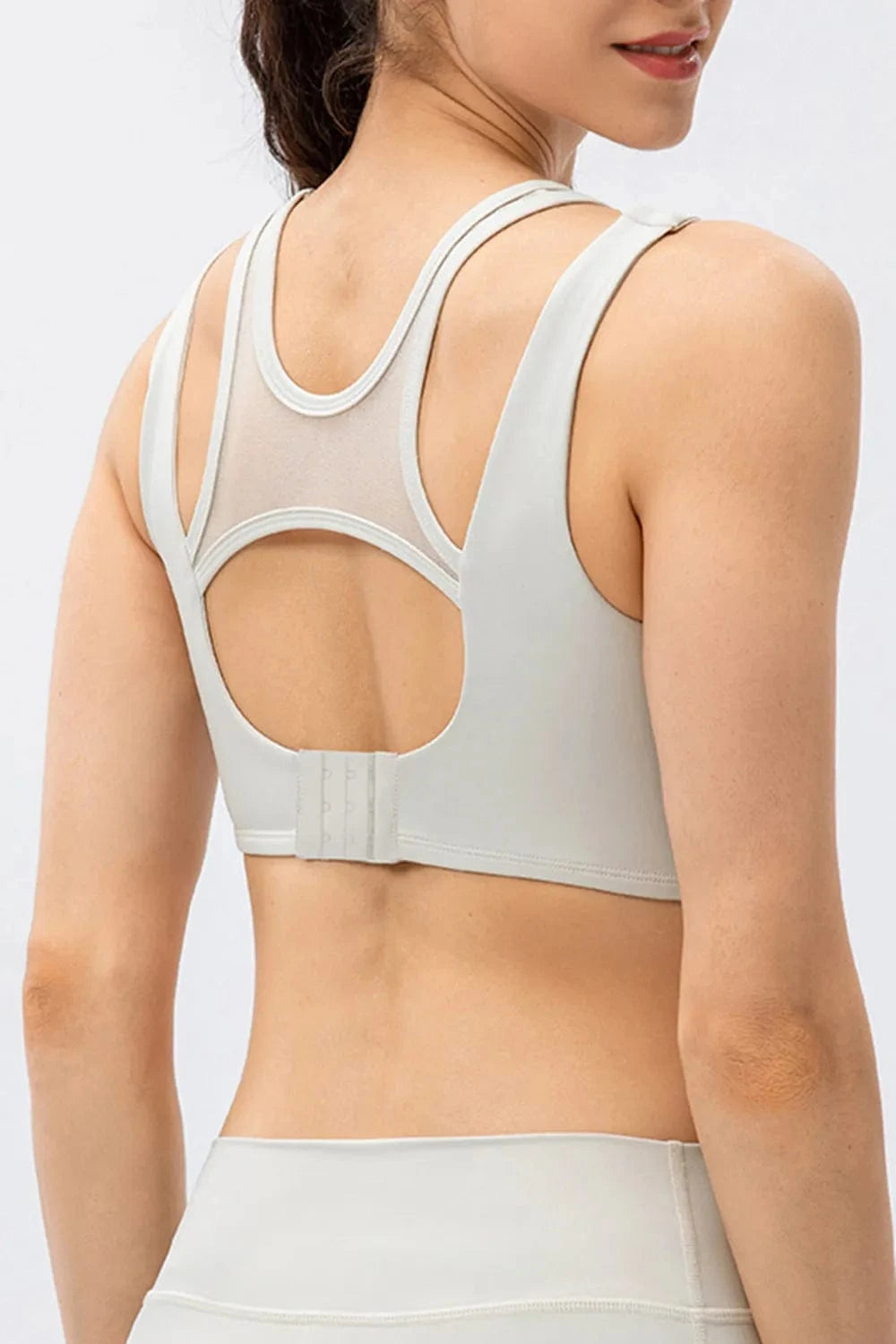Cutout Wide Strap Active Tank - ShalayeFashion
