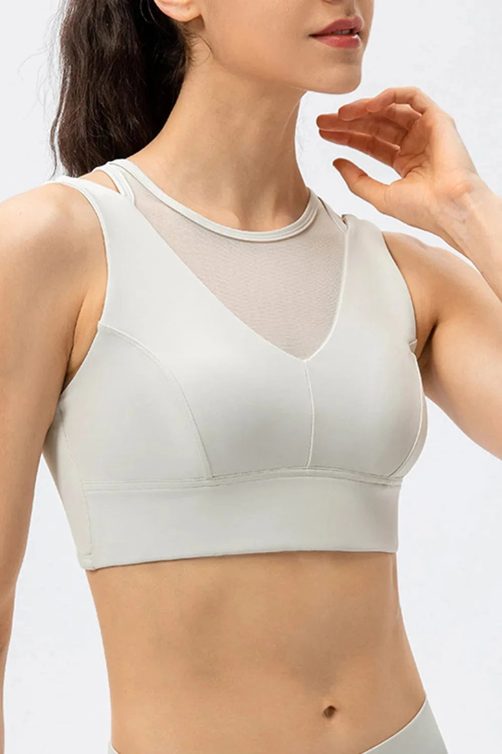 Cutout Wide Strap Active Tank - ShalayeFashion