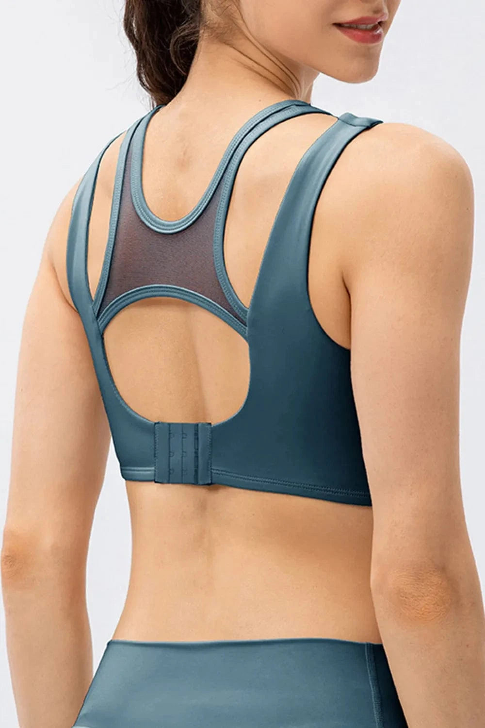 Cutout Wide Strap Active Tank - ShalayeFashion