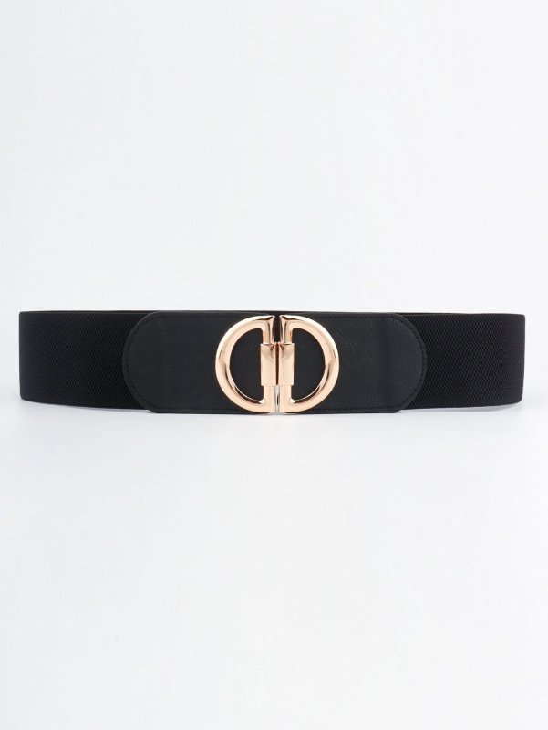 D Buckle Elastic Belt - ShalayeFashion