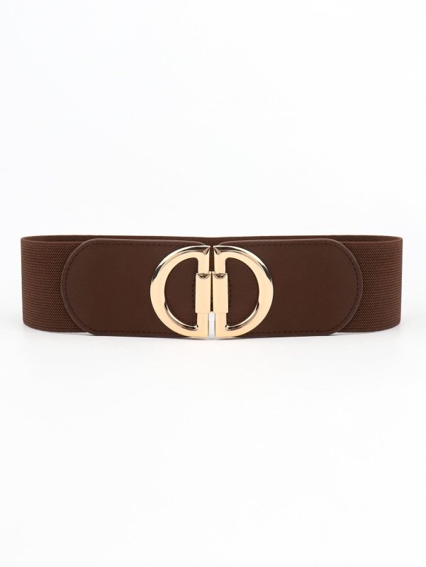 D Buckle Elastic Belt - ShalayeFashion