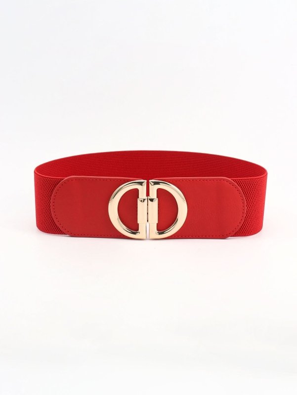 D Buckle Elastic Belt - ShalayeFashion