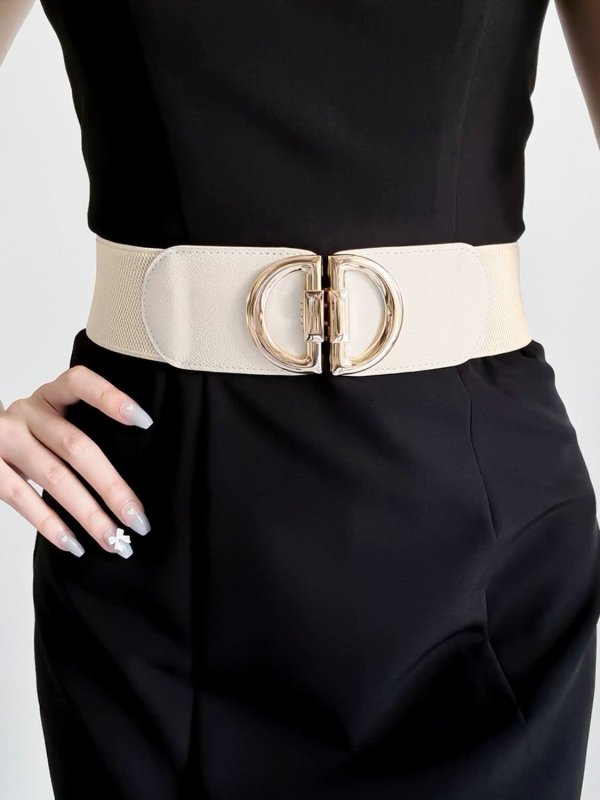 D Buckle Elastic Belt - ShalayeFashion