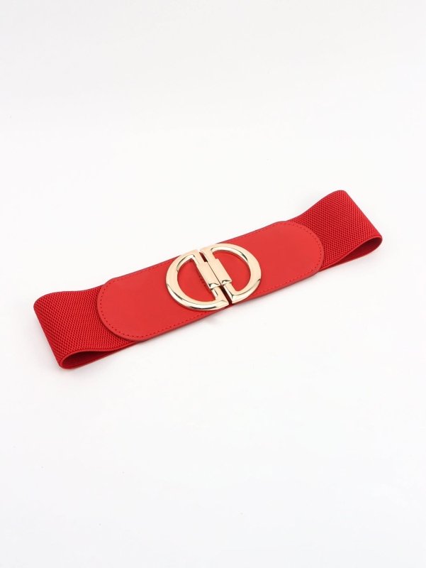 D Buckle Elastic Belt - ShalayeFashion