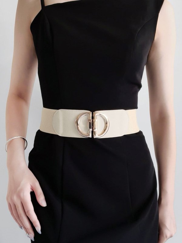 D Buckle Elastic Belt - ShalayeFashion