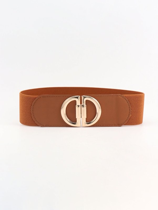 D Buckle Elastic Belt - ShalayeFashion