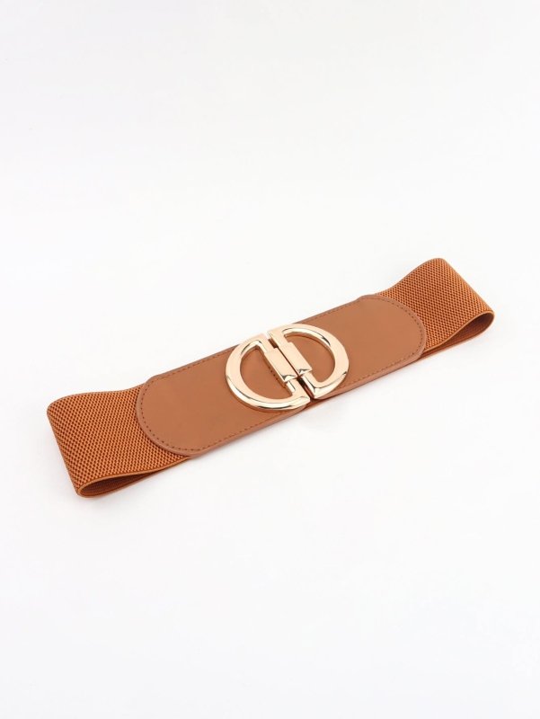 D Buckle Elastic Belt - ShalayeFashion