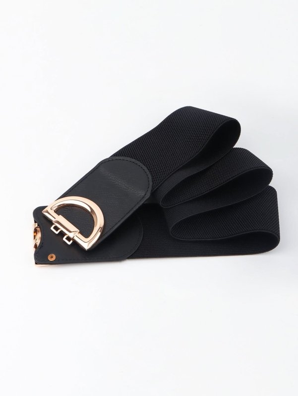 D Buckle Elastic Belt - ShalayeFashion