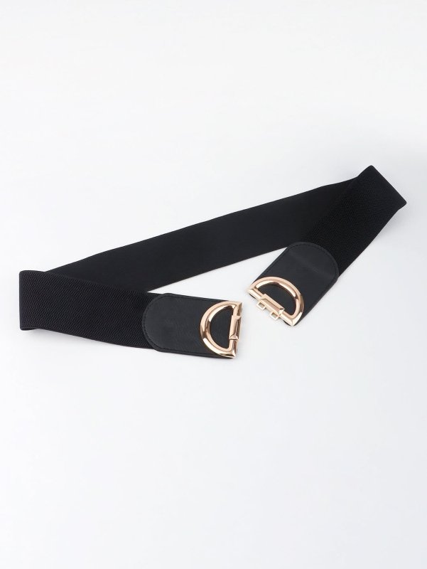 D Buckle Elastic Belt - ShalayeFashion