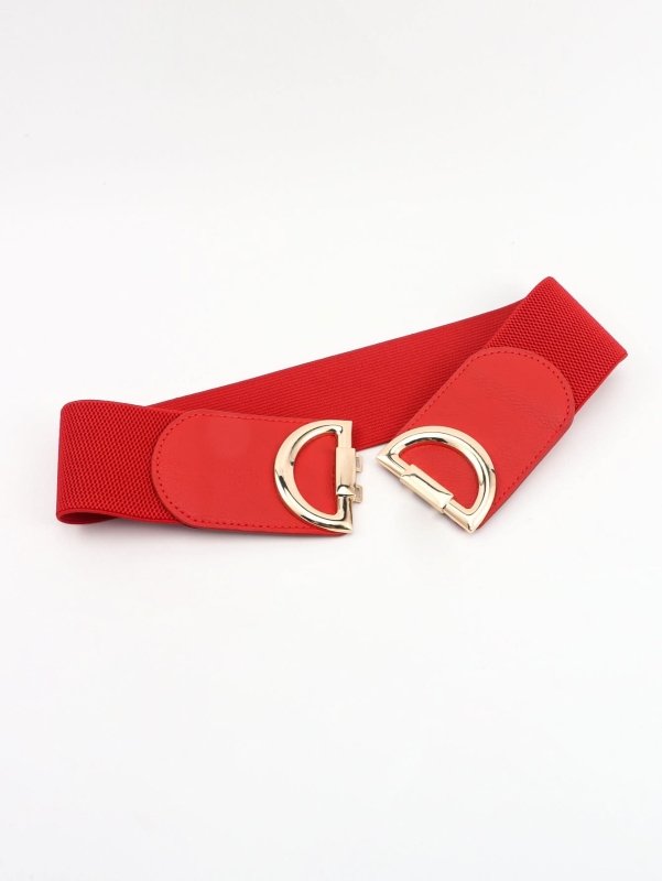D Buckle Elastic Belt - ShalayeFashion