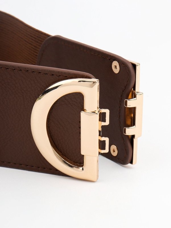 D Buckle Elastic Belt - ShalayeFashion