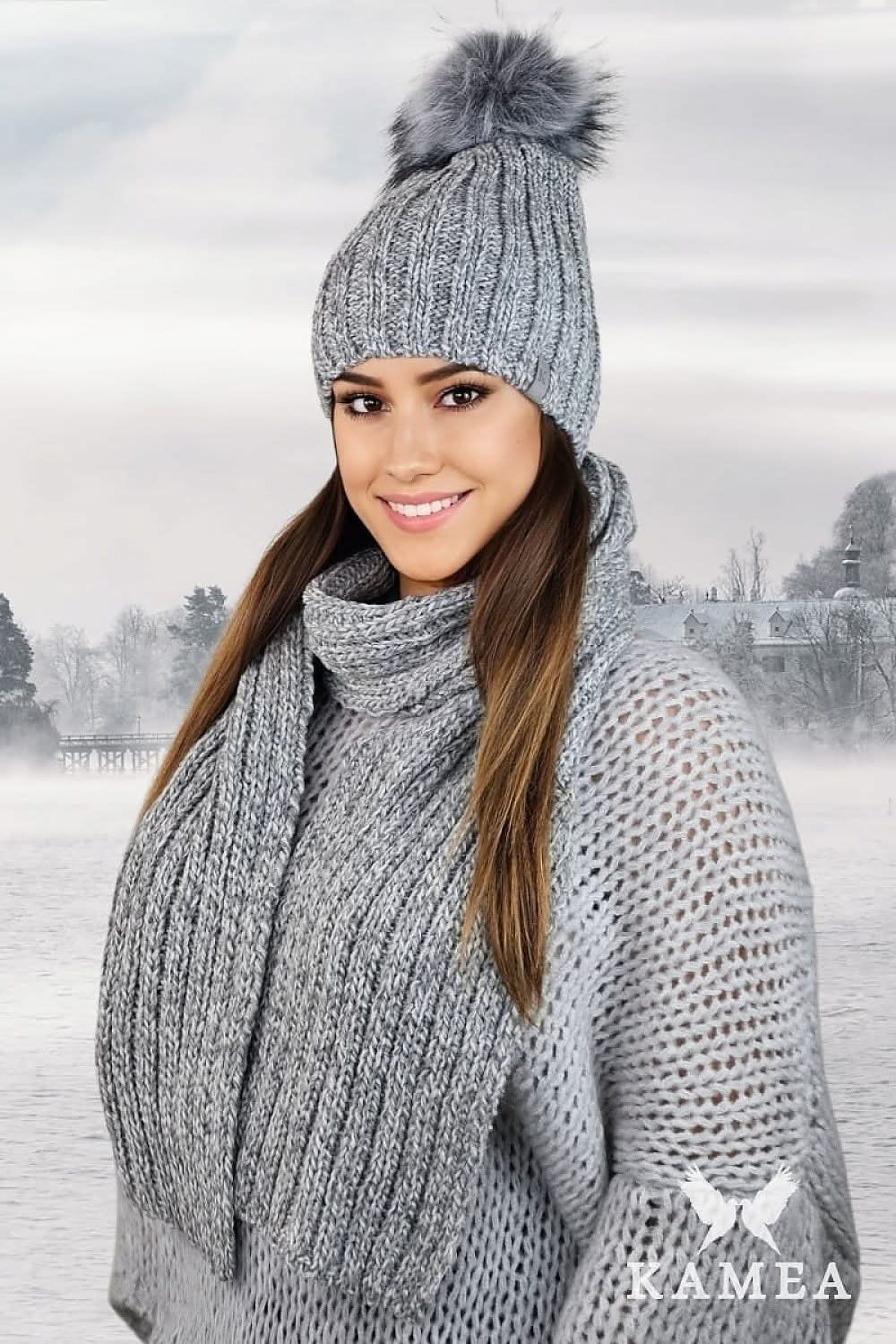 Designer Women’s Fleece Pom Hat - ShalayeFashion