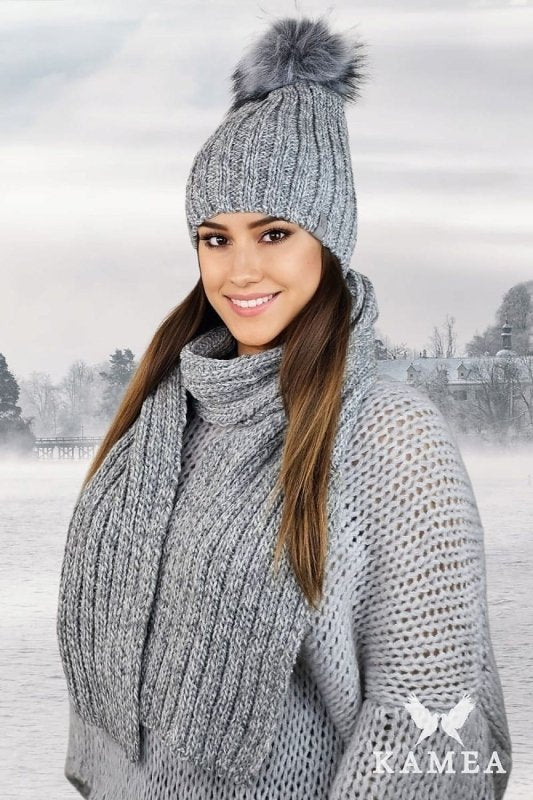 Designer Women’s Fleece Pom Hat - ShalayeFashion