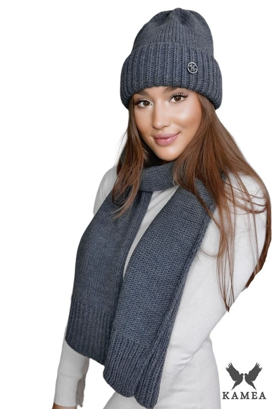 Designer Women’s Thick Knit Winter Hat - ShalayeFashion