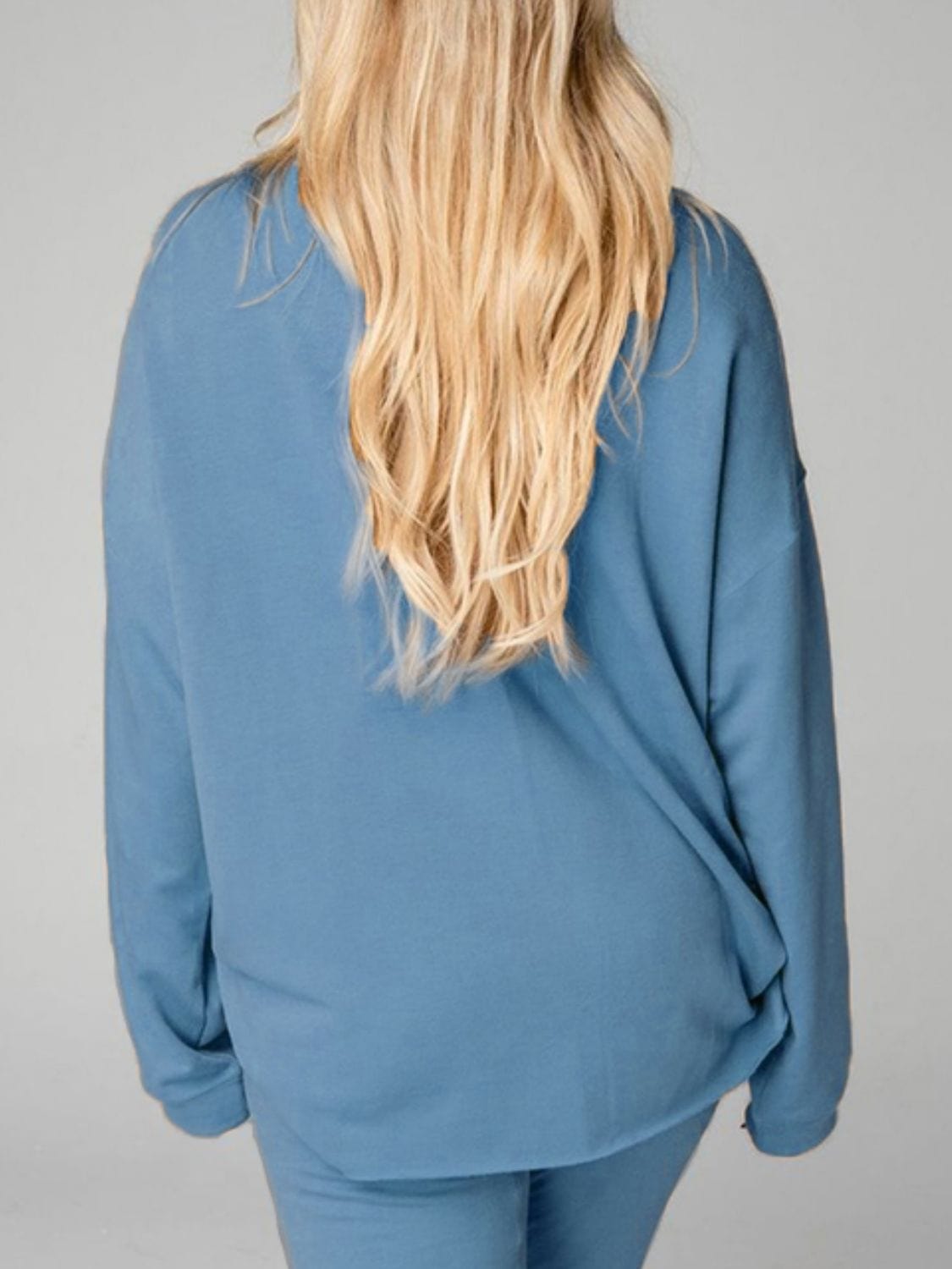 Distressed Sweatshirt and Joggers Set - ShalayeFashion
