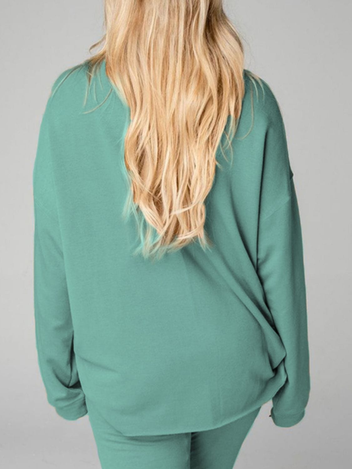 Distressed Sweatshirt and Joggers Set - ShalayeFashion