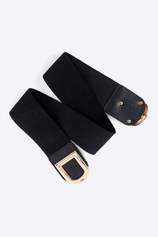 Double D Buckle PU Belt - ShalayeFashion