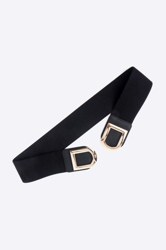 Double D Buckle PU Belt - ShalayeFashion