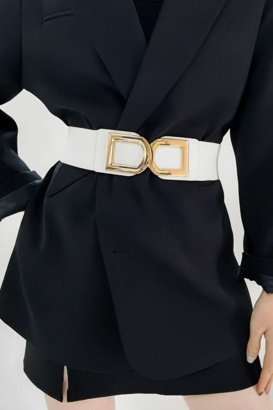 Double D Buckle PU Belt - ShalayeFashion