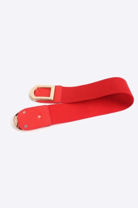 Double D Buckle PU Belt - ShalayeFashion