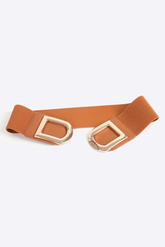 Double D Buckle PU Belt - ShalayeFashion