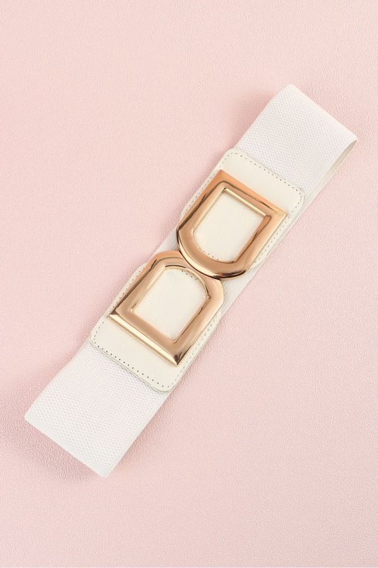 Double D Buckle PU Belt - ShalayeFashion