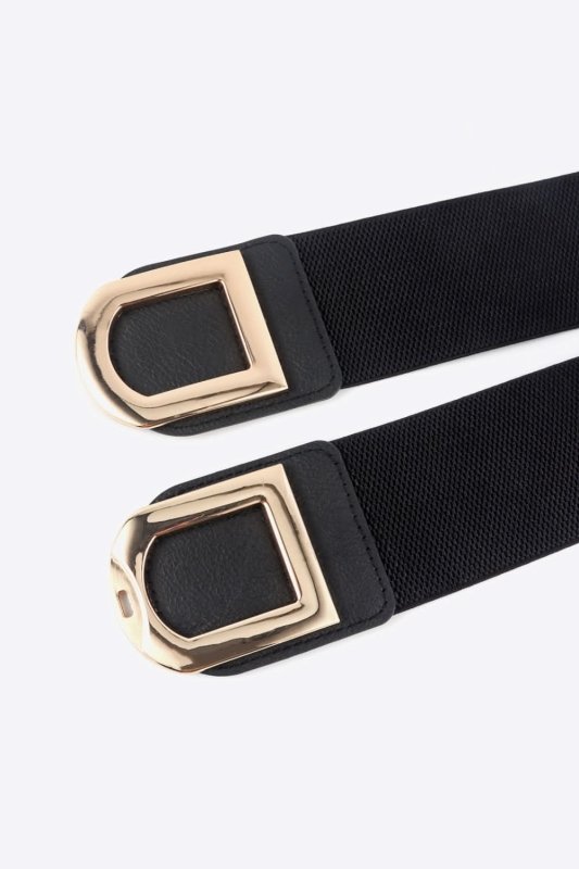 Double D Buckle PU Belt - ShalayeFashion