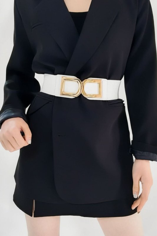 Double D Buckle PU Belt - ShalayeFashion