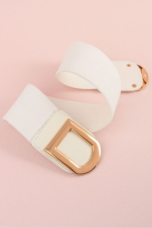 Double D Buckle PU Belt - ShalayeFashion