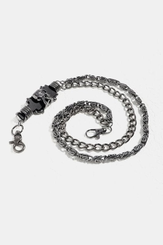 Double Layer Alloy Chain Belt - ShalayeFashion