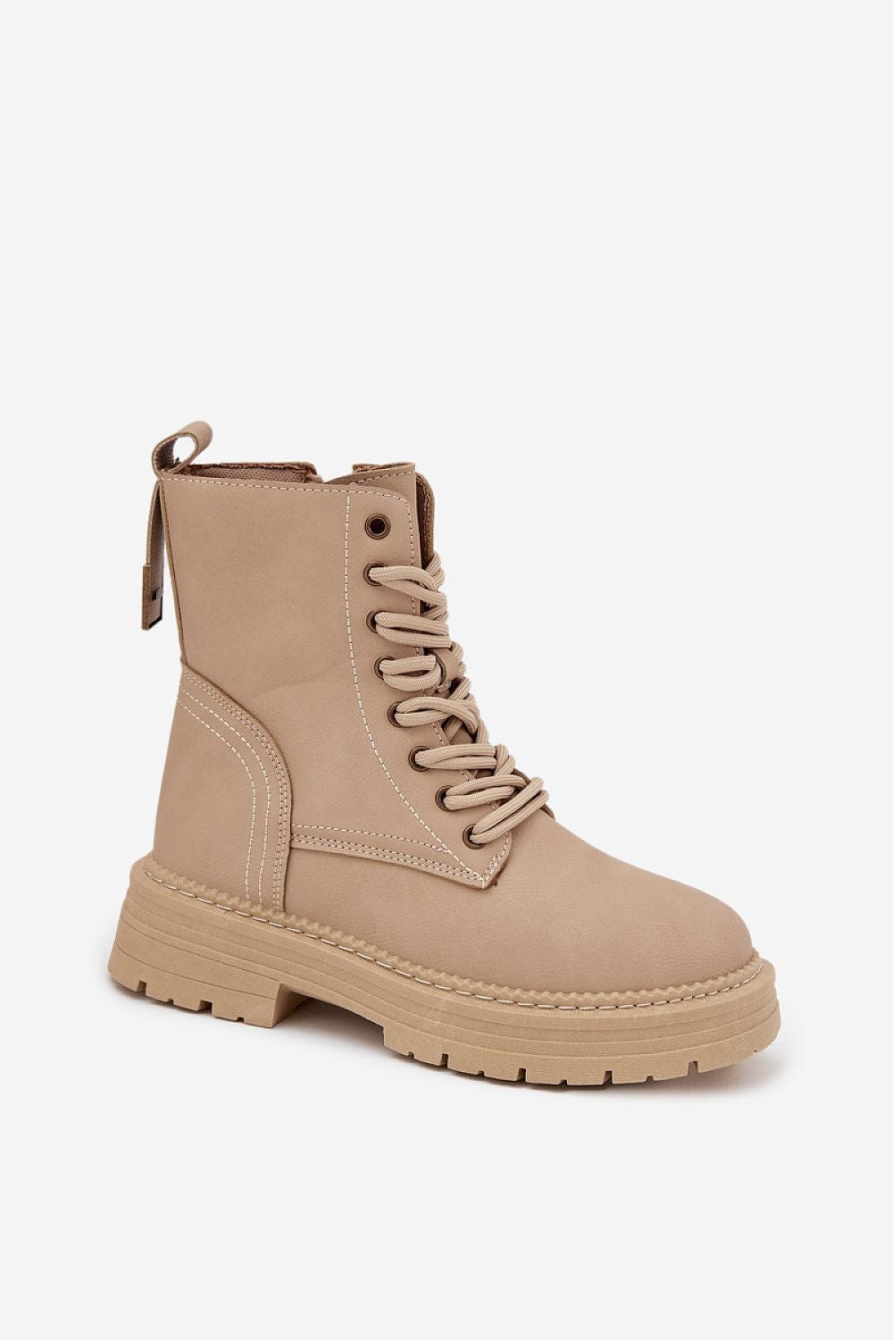 Eco Leather Foam Insole Boots Women - ShalayeFashion
