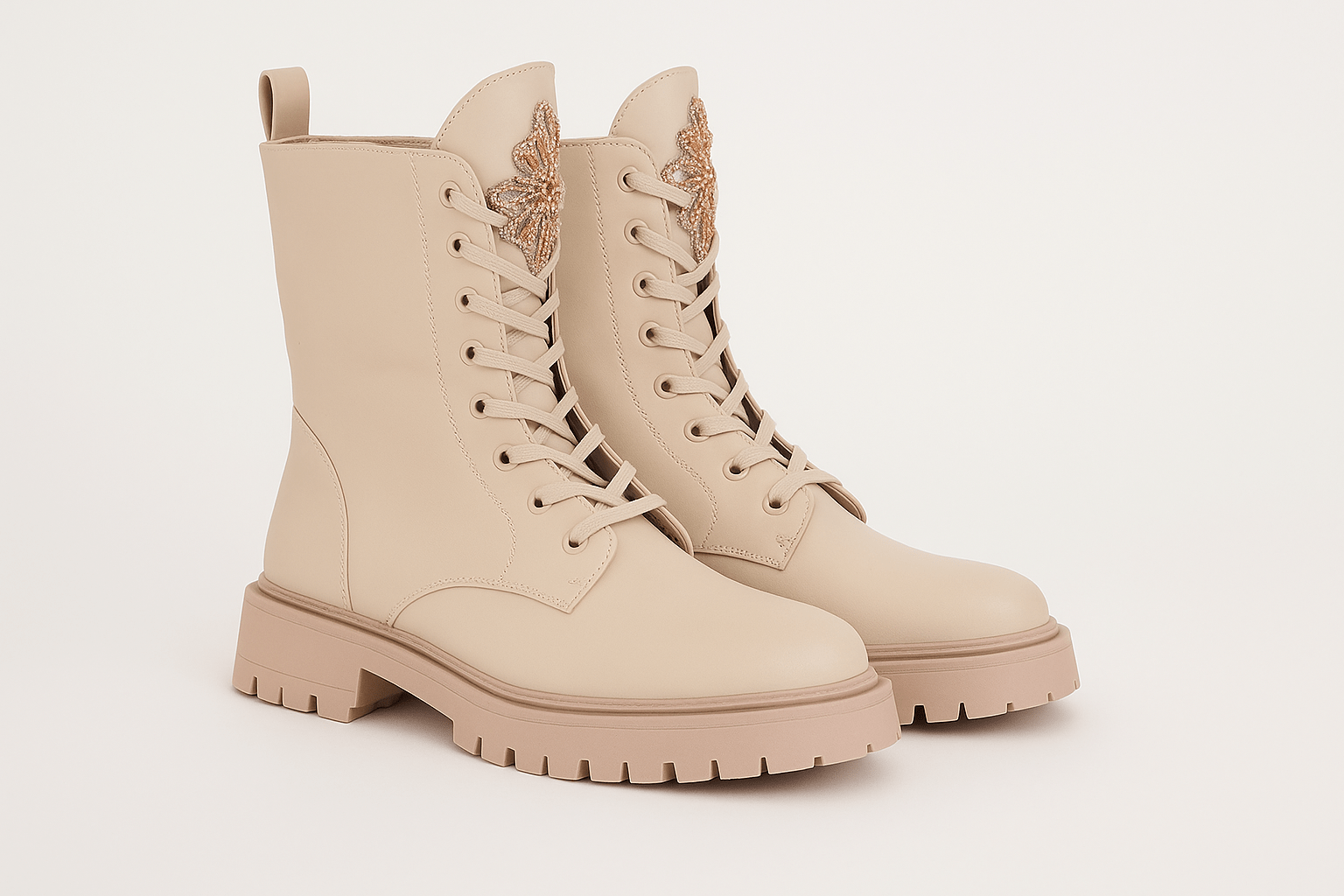 Eco - Leather Patent Ankle Boots Women - ShalayeFashion