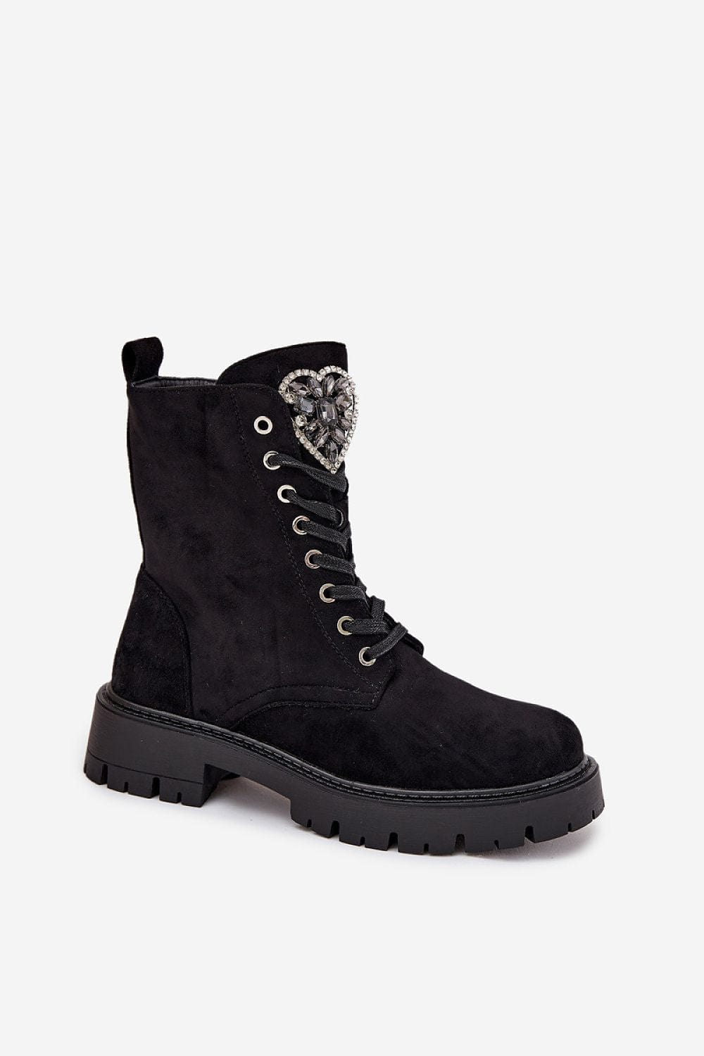 Eco - Leather Platform Boots Women Jewelry - ShalayeFashion