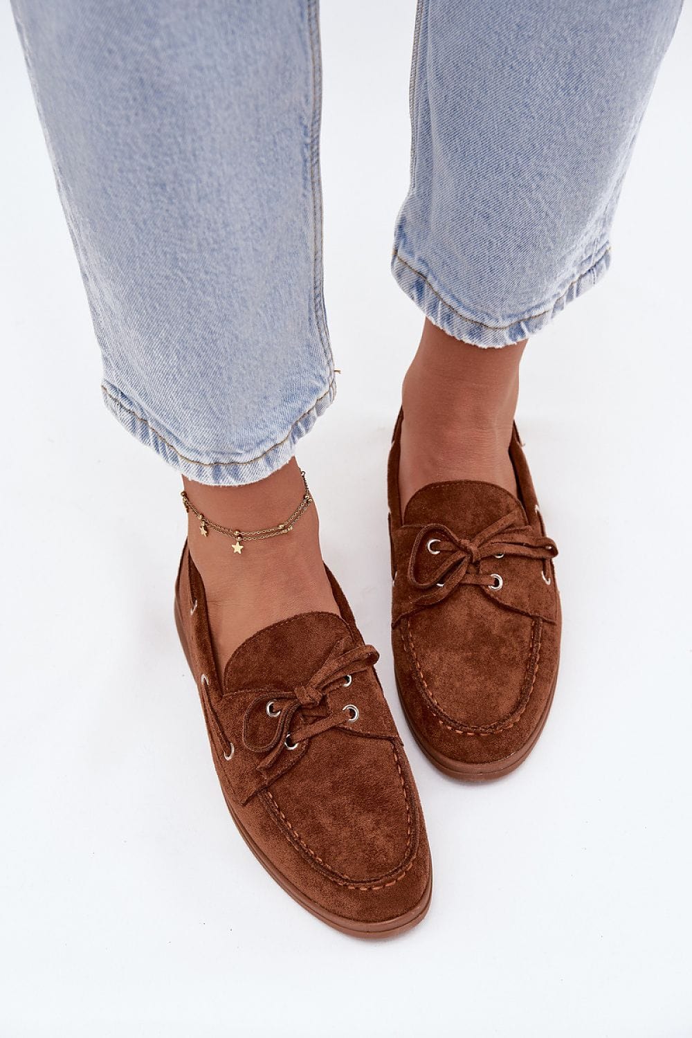 Eco - Suede Loafers Women Flat Comfortable - ShalayeFashion