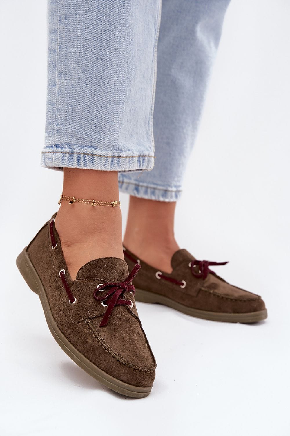 Eco - Suede Loafers Women Flat Comfortable - ShalayeFashion